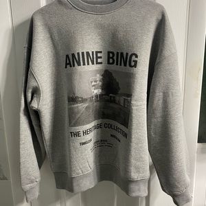 Anine Bing Kenny Sweatshirt Motel SMALL NWT